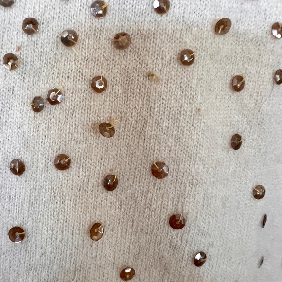 VINTAGE 1950’s SEQUINED CARDIGAN Bust 42 - Picture 9 of 12